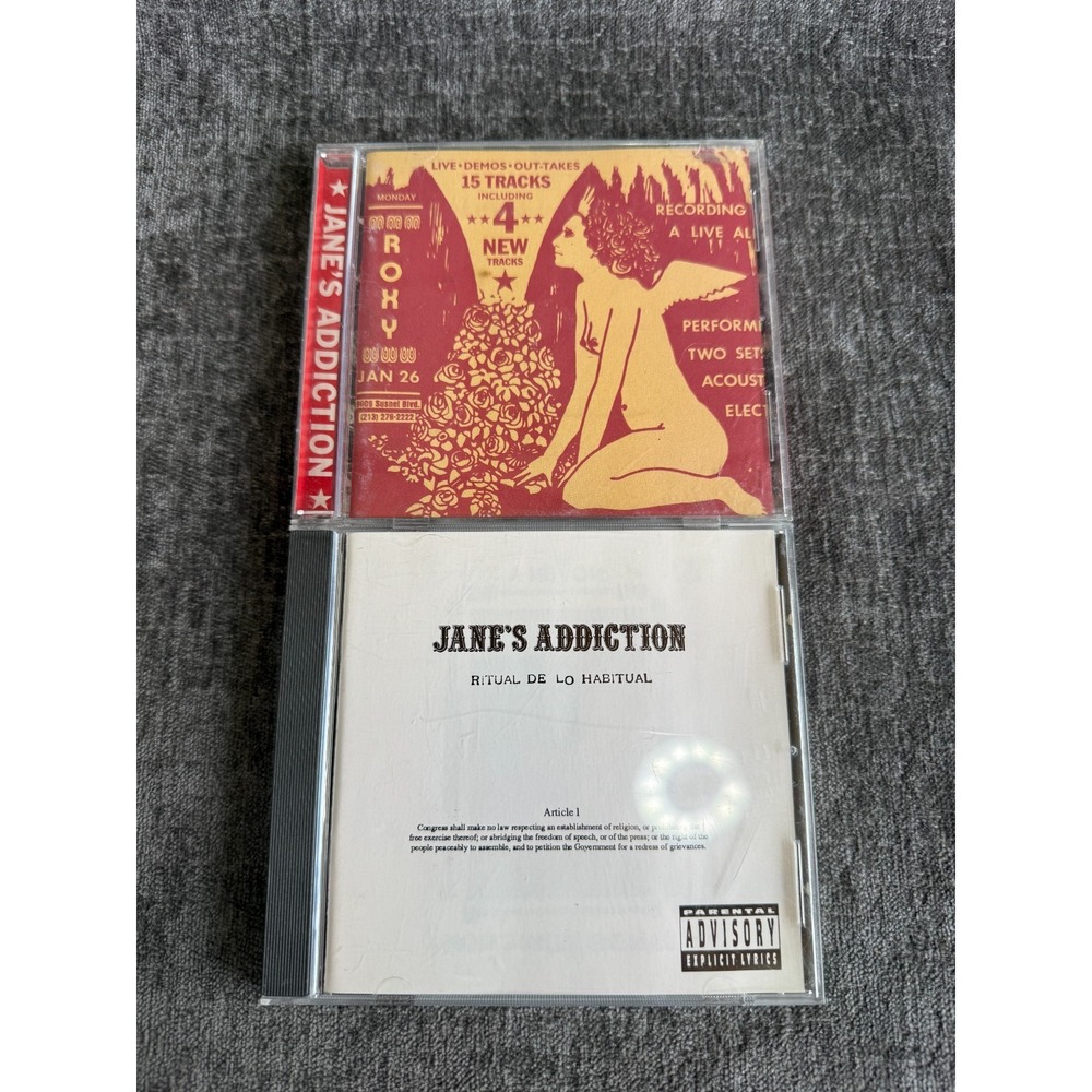 Jane's Addiction CD Lot of 2 Ritual De Lo Habitual & Kettle Whistle Alternative